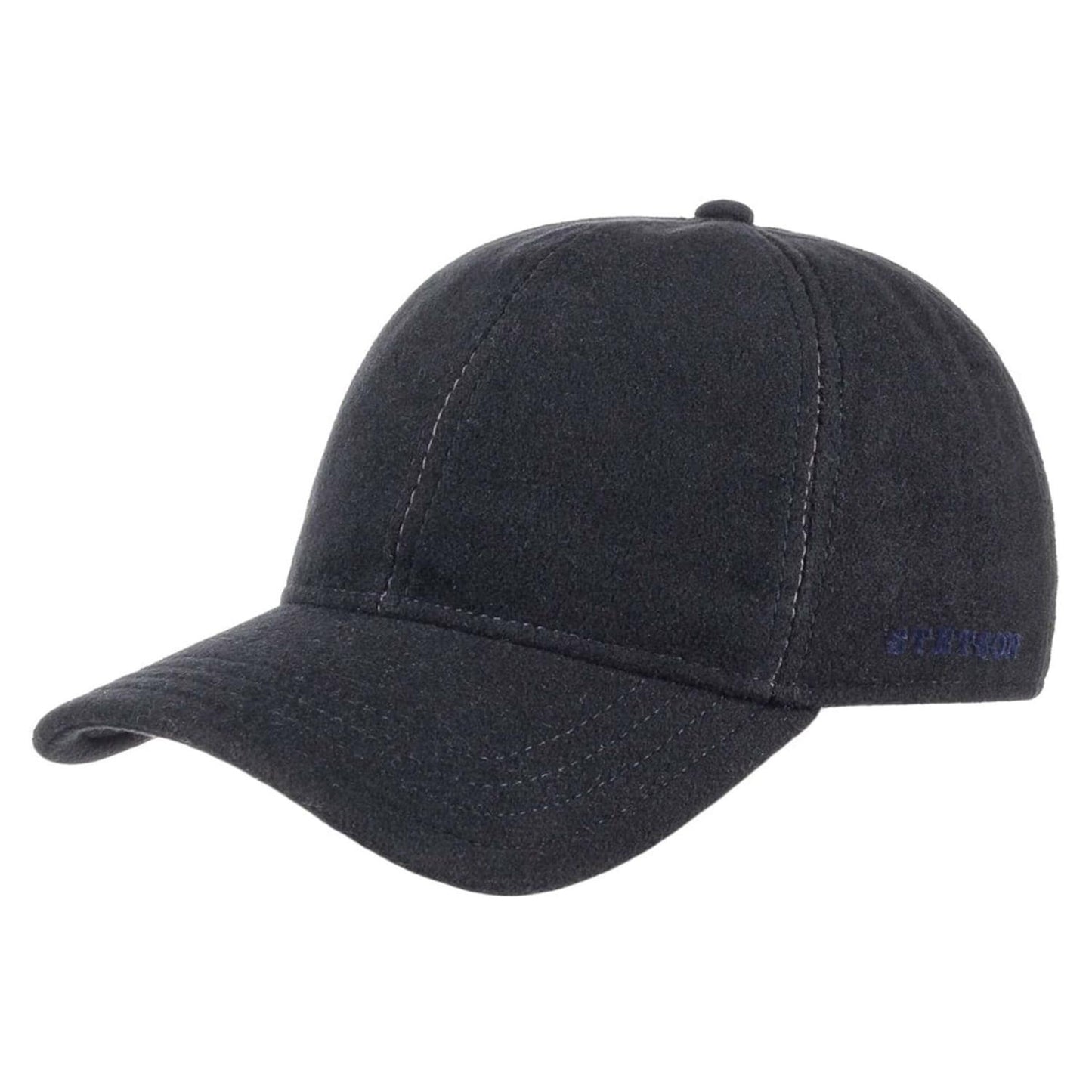 Baseball Cap Wool/Cashmere EF Blue