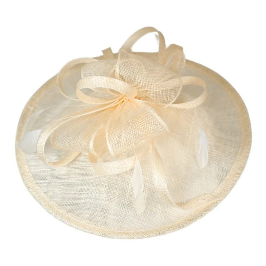 Nelly Fascinator Ivory
