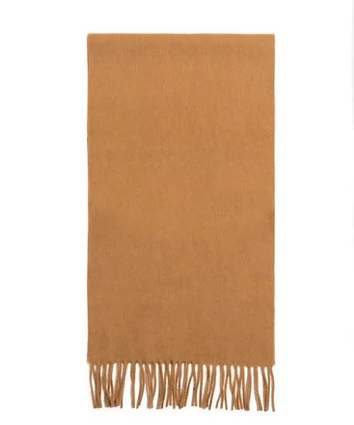 Lambswool Winterscarf Camel