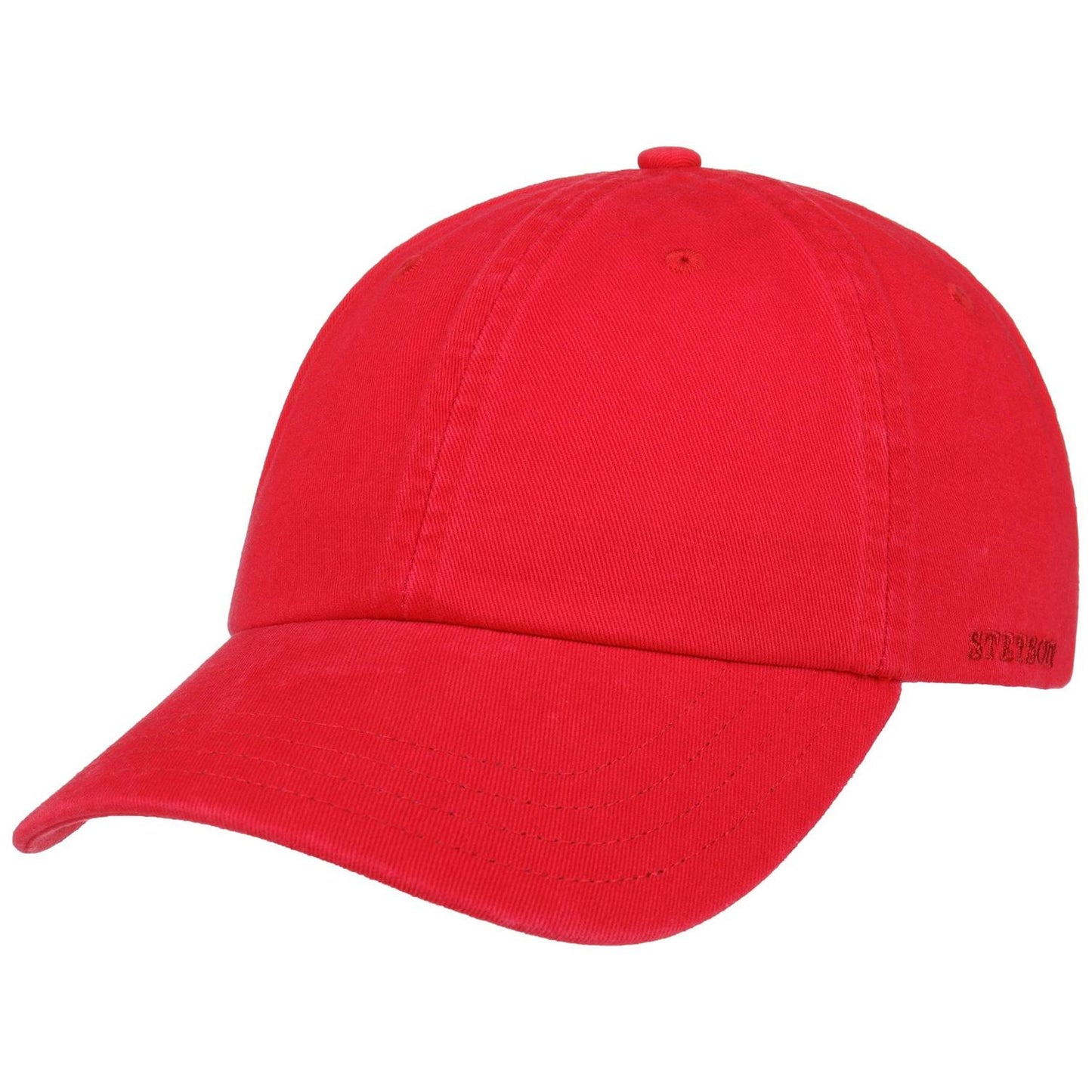 Rector Baseball Cap Cotton Red