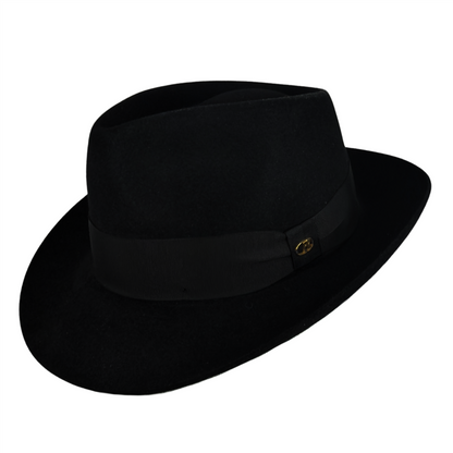 Cosme Antilope Fedora Black