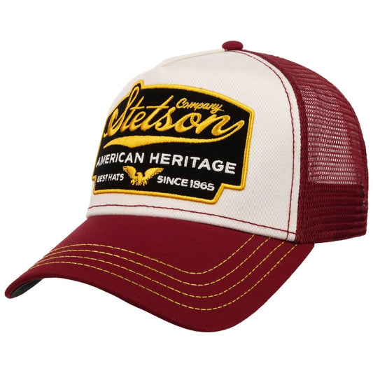 Trucker Cap American Heritage Burrgundy