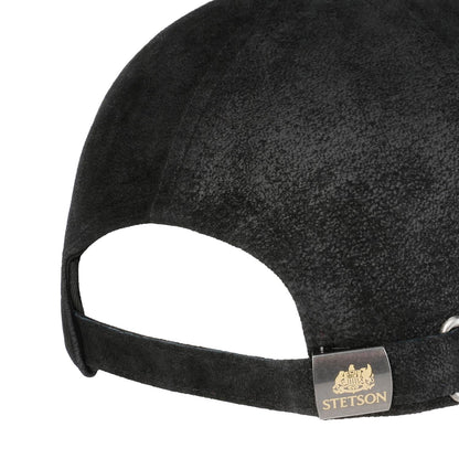 Baseball Cap Pigskin Black