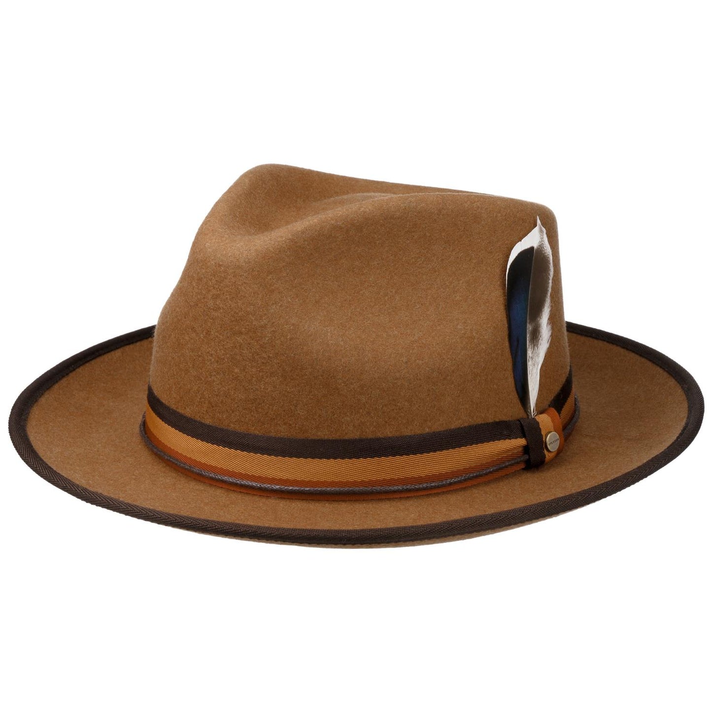 Fedora Woolfelt Mix Cognac