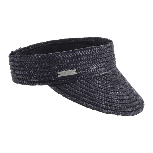 Wheat Braid Visor Black