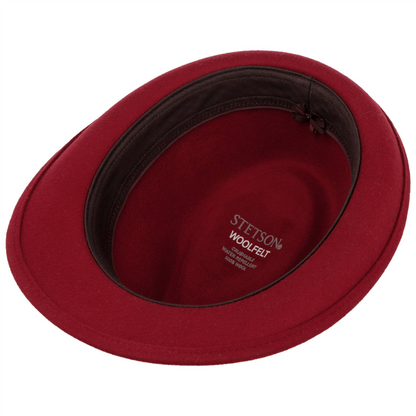 Elkader Fedora Woolfelt Dark Chili