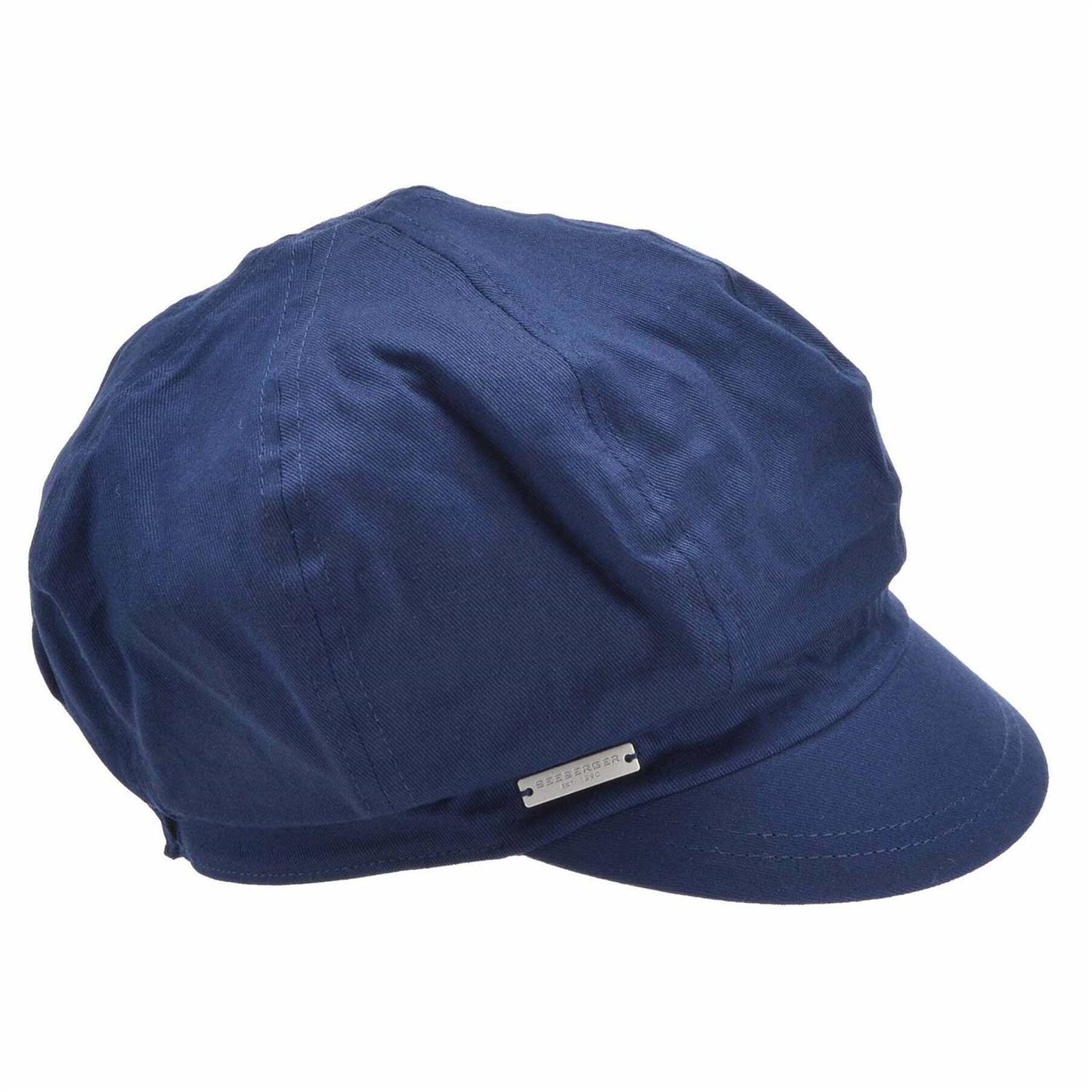Balloon Cap Cotton Jeans Blue