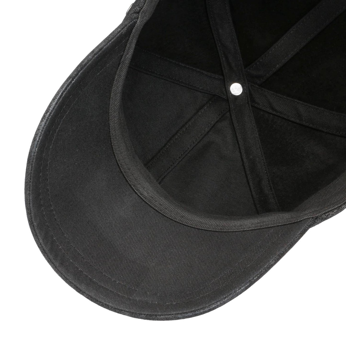 Baseball Cap Pigskin Black
