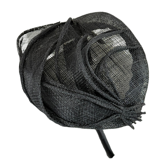 Abigail Fascinator Black