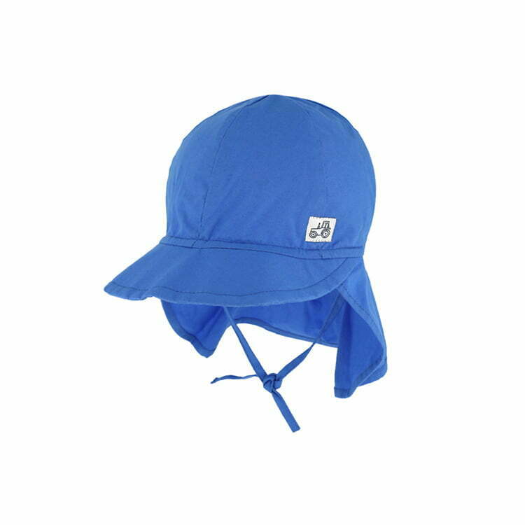 Solid Neck Shield GOTS Royal Blue