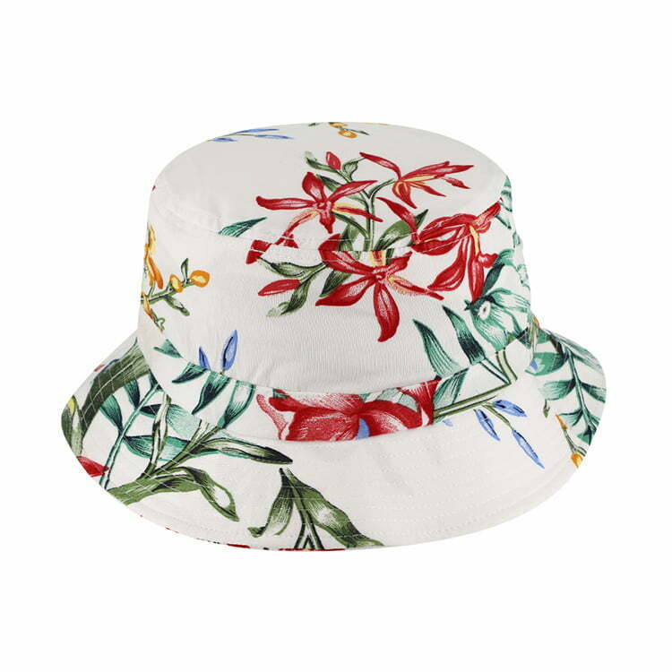Bucket Flower White
