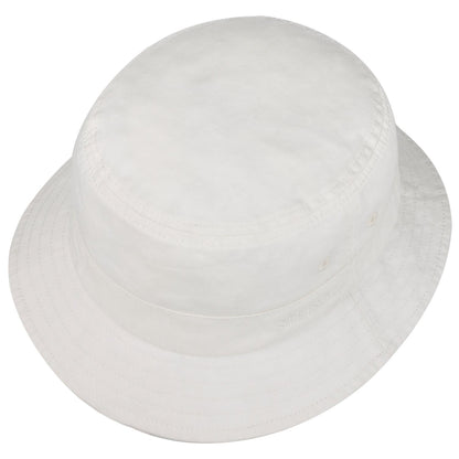 Bucket Cotton Twill White