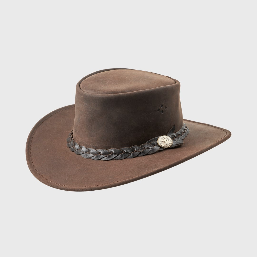 Aussie Bush Squashable Leather Brown