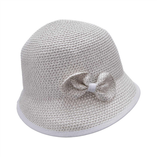 Alice Paper Braid White/Smoke Grey