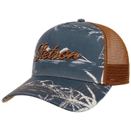Trucker Cap Minimal Aloha Print