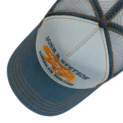 Trucker Cap Bear Light Blue