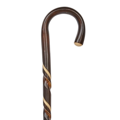 Chestnut Spiral Crook