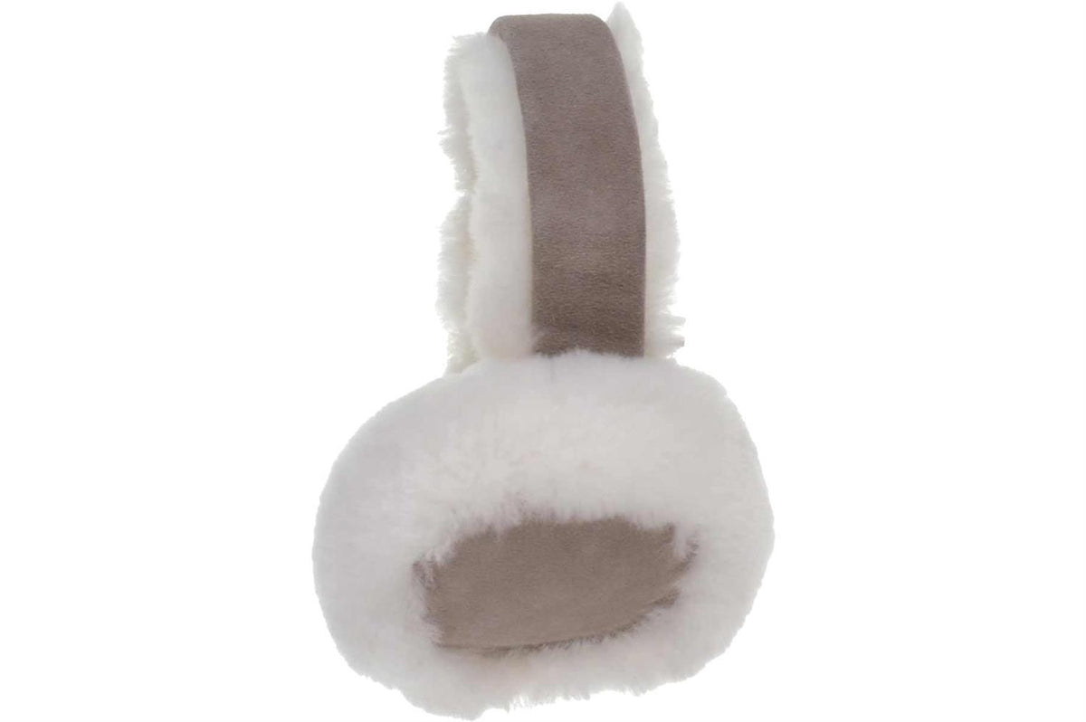 Shearling Earmuffs Smoke Grey
