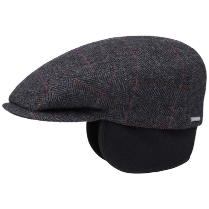 Kent Fishbone Earflaps Dark Grey