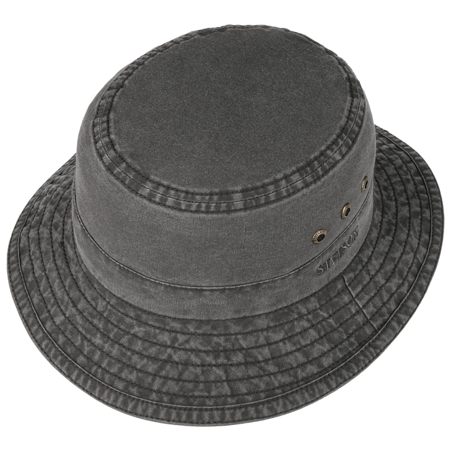 Bucket Organic Cotton Wide Black