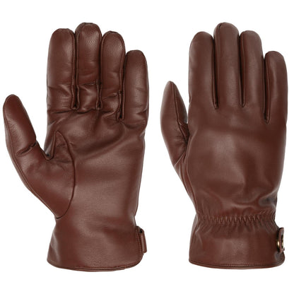 Gloves Goat Nappa Conductive Brown