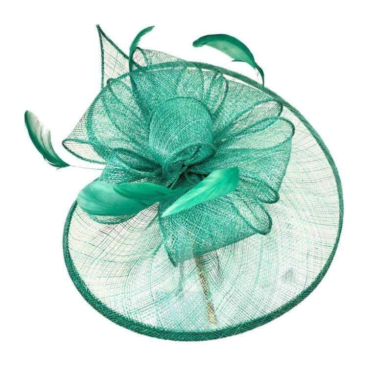 Hermine Fascinator Emerald