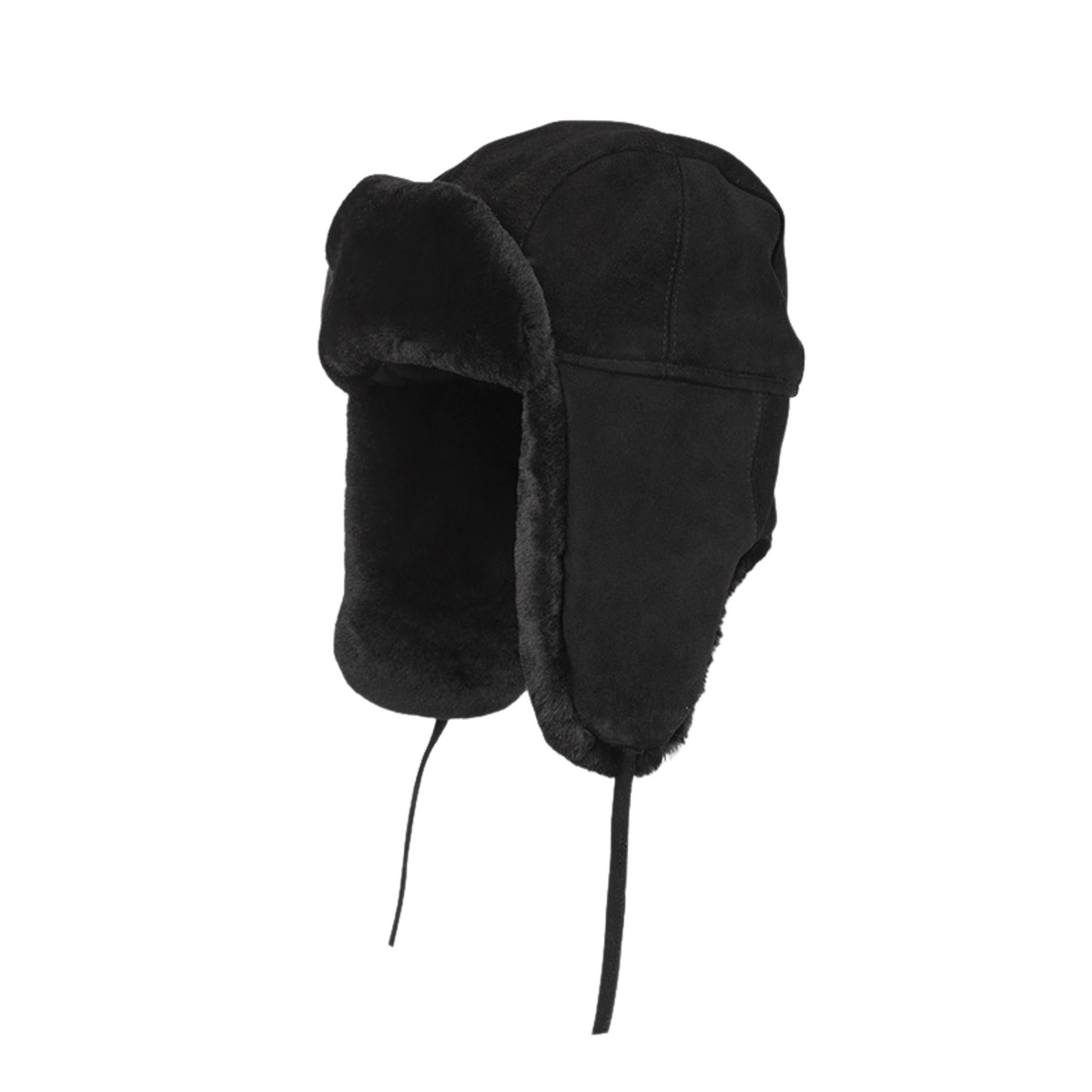 Goat Suede Sheep Black