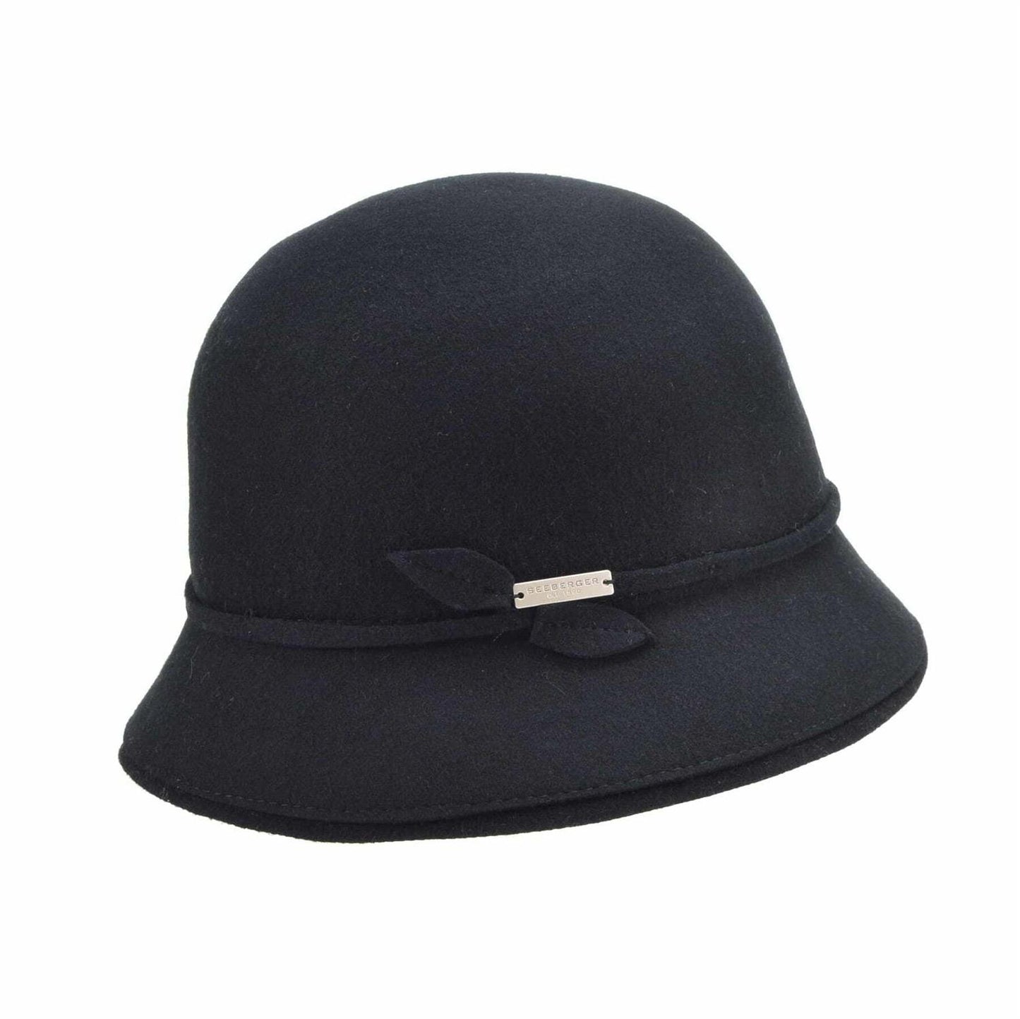 Woolfelt Cloche Modena Black