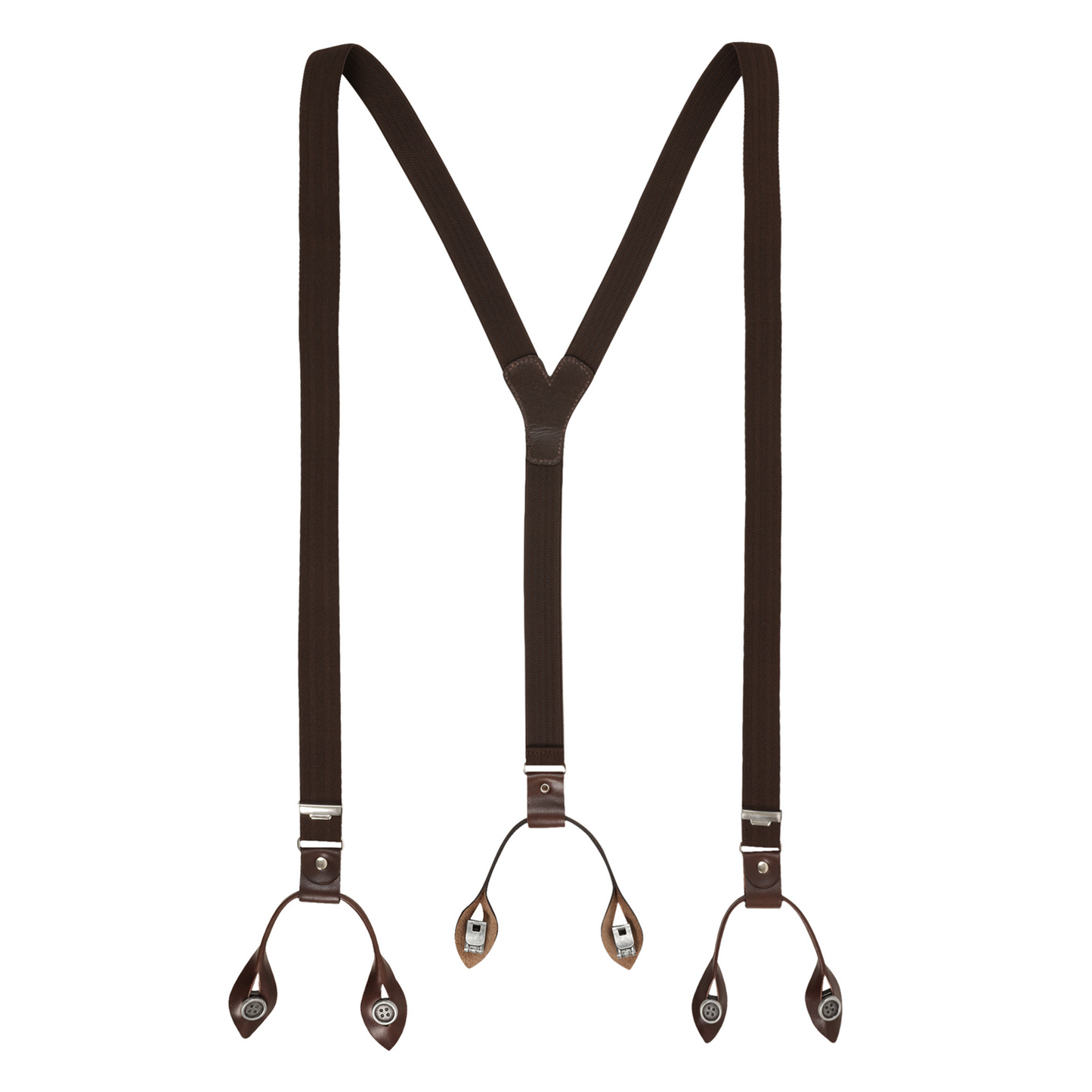 Lloyd Braces Leather Dark Brown