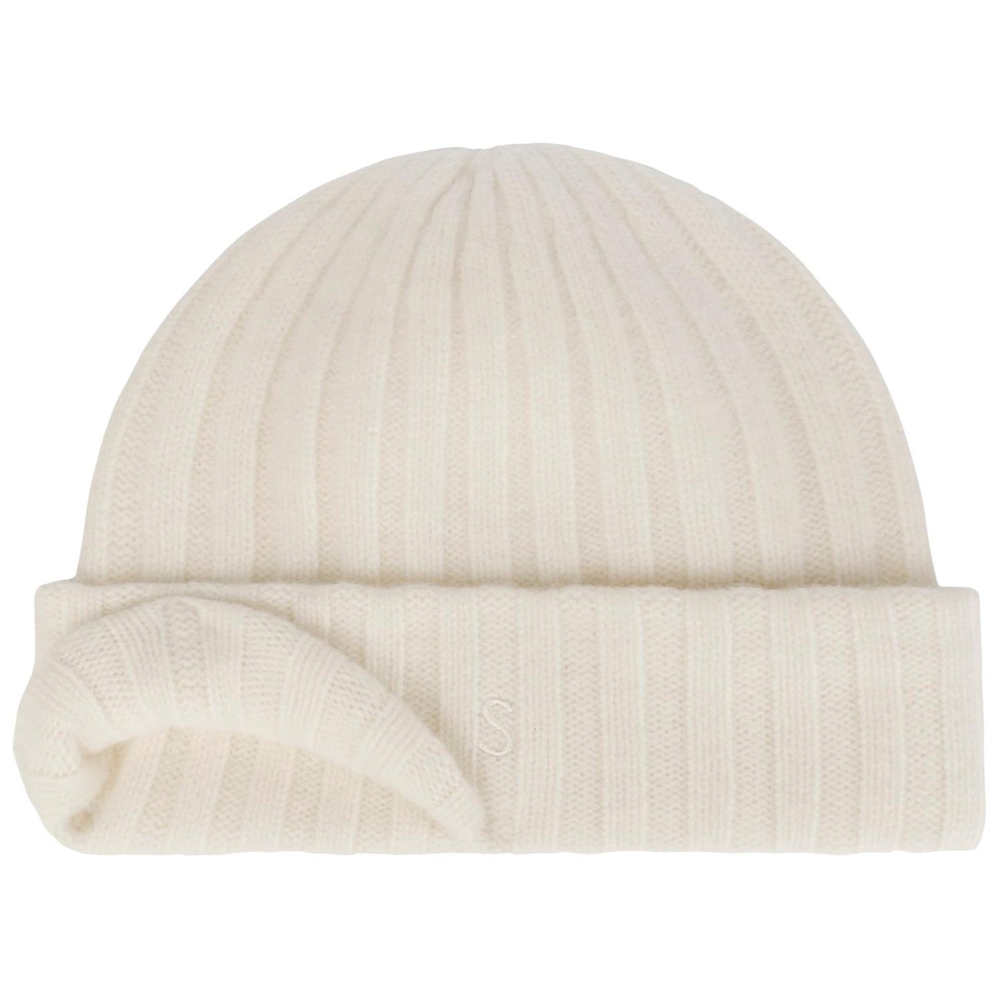 Beanie Cashmere White