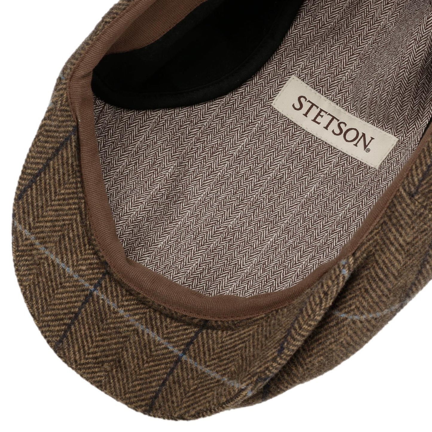 Kent Fishbone Earflaps Brown/Blue