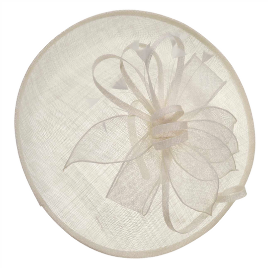 Seeberger Eira Fascinator Ivory