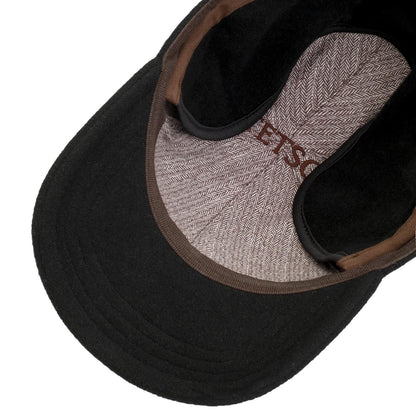 Baseball Cap Wool/Cashmere EF Black