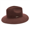 Woolfelt Fedora Nutmeg Brown