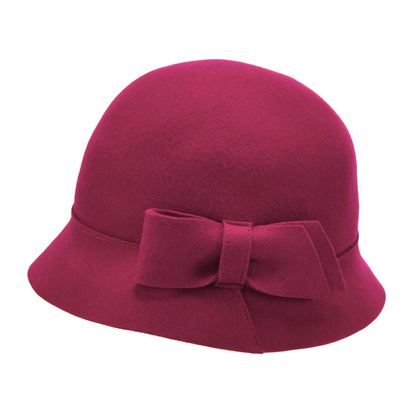 Athea Woolfelt Burgundy Red