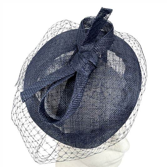Seeberger Fascinator Josephine Ink Blue