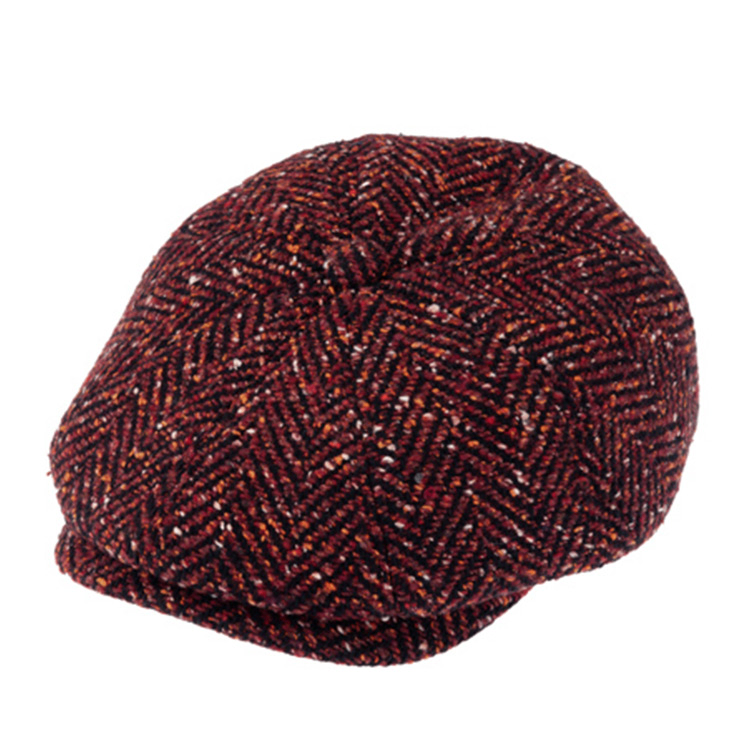 8-Panel Cap Burgundy