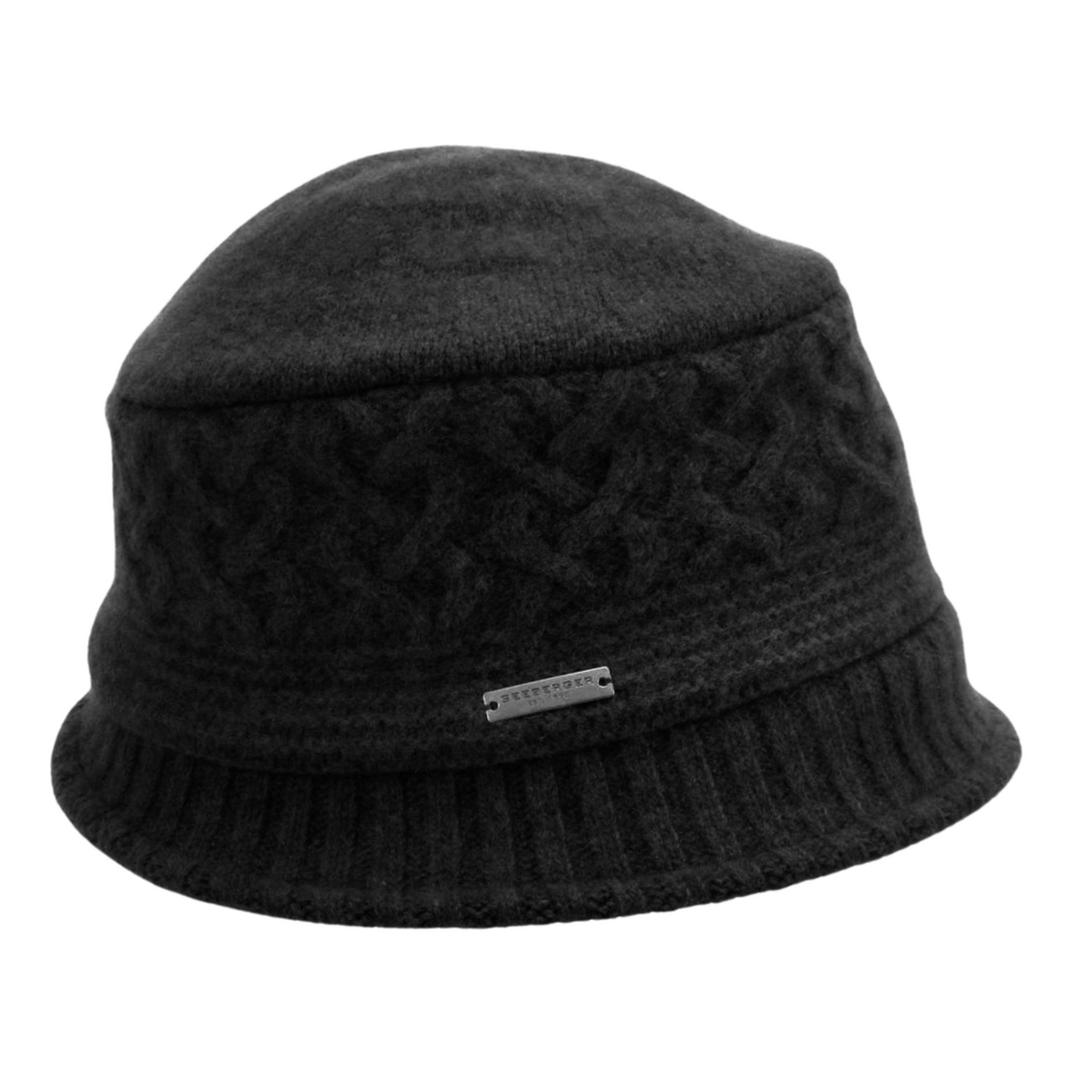 Alessia Wool Black
