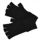 Finger Gloves Knit Black
