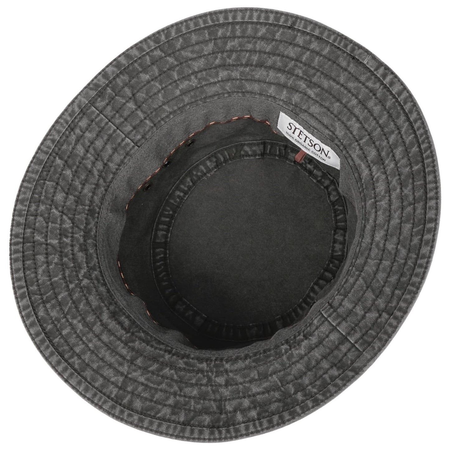 Bucket Organic Cotton Wide Black