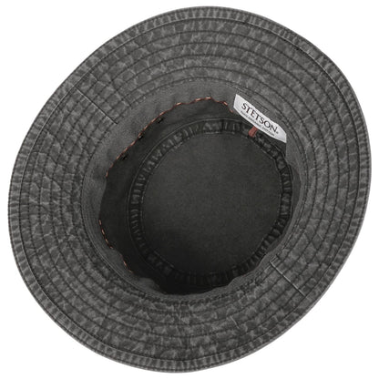 Bucket Organic Cotton Wide Black