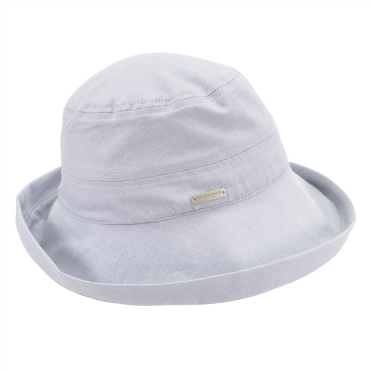 Chambray Cloche Smoke Grey