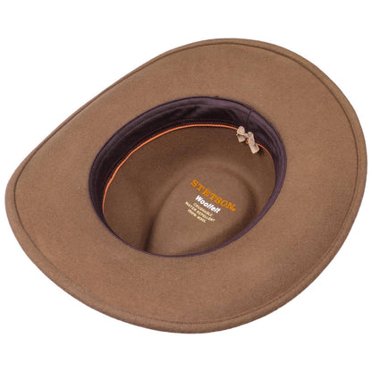 Laredo Western Woolfelt Brown