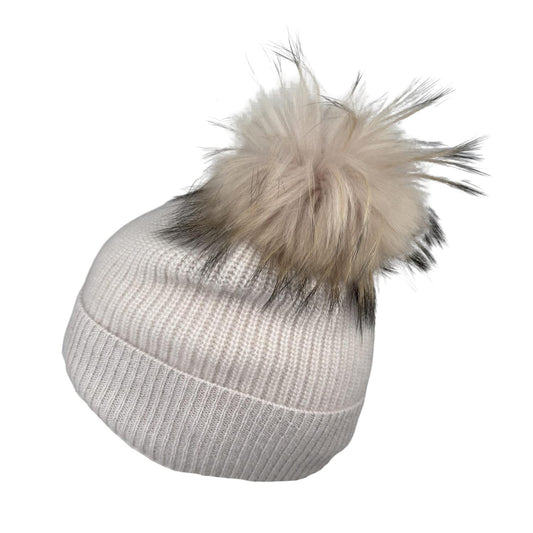 Cashmere Beanie Beate Pebble
