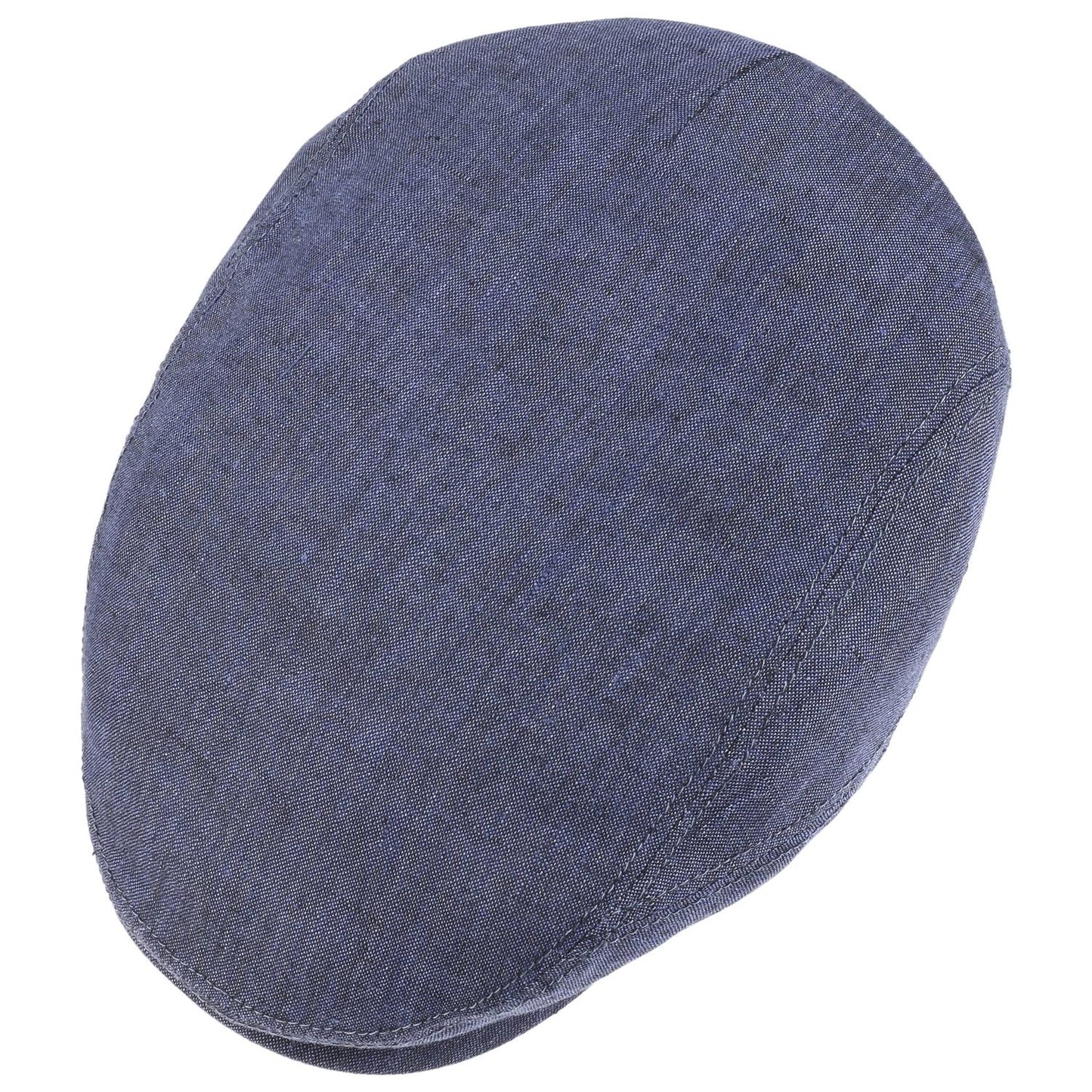 Driver Cap Linen Jeans Blue