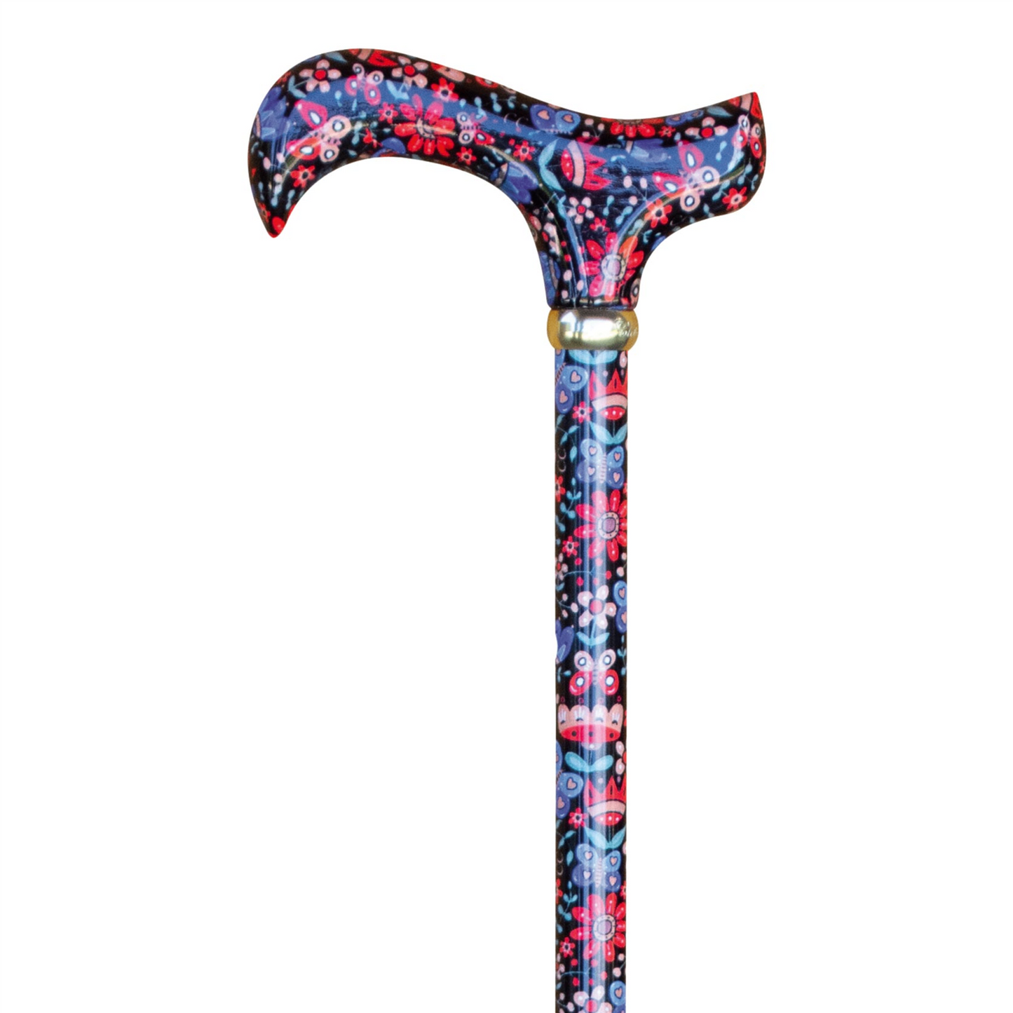 Folk Flowers Adjustable Spaserstokk