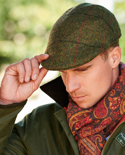 Henry Green Overcheck Harris Tweed