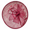 Seeberger Eira Fascinator Ruby Red