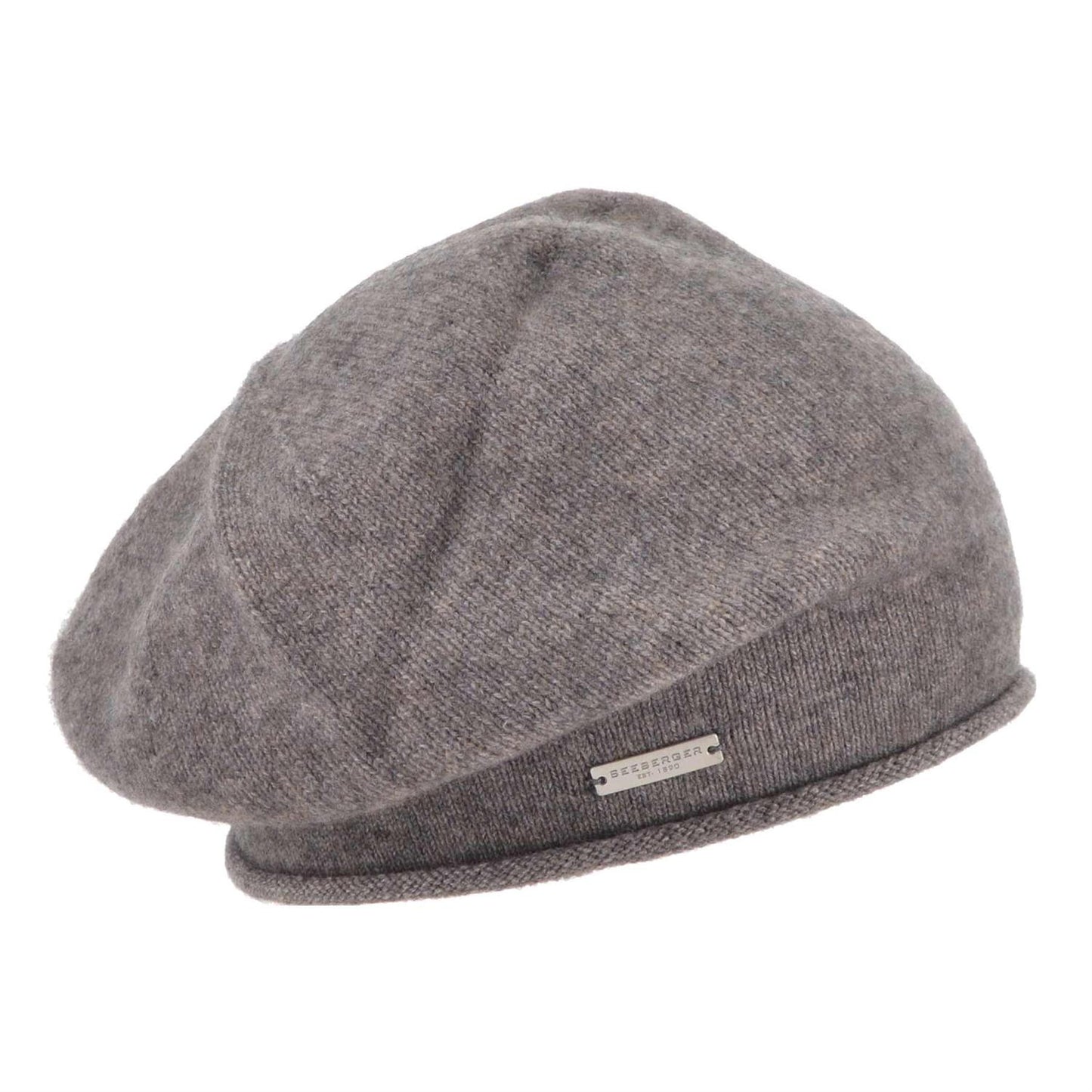 Cashmere Beret Lue Taupe