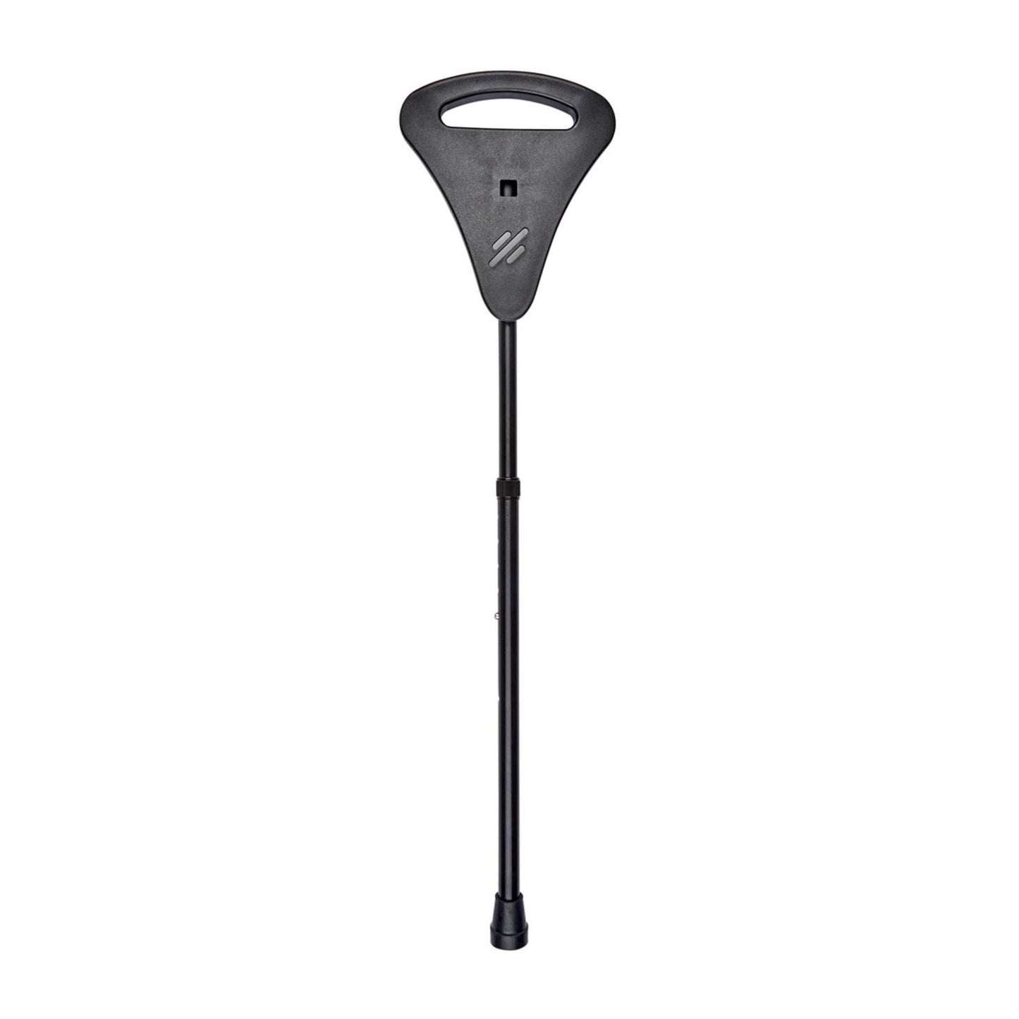 Black Adjustable Sittestokk